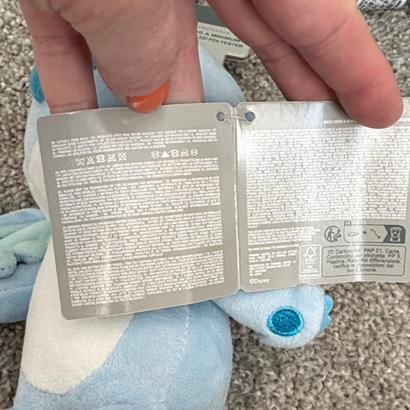 Disney Primark Light Blue and White Plush NWT - Picture 5 of 9